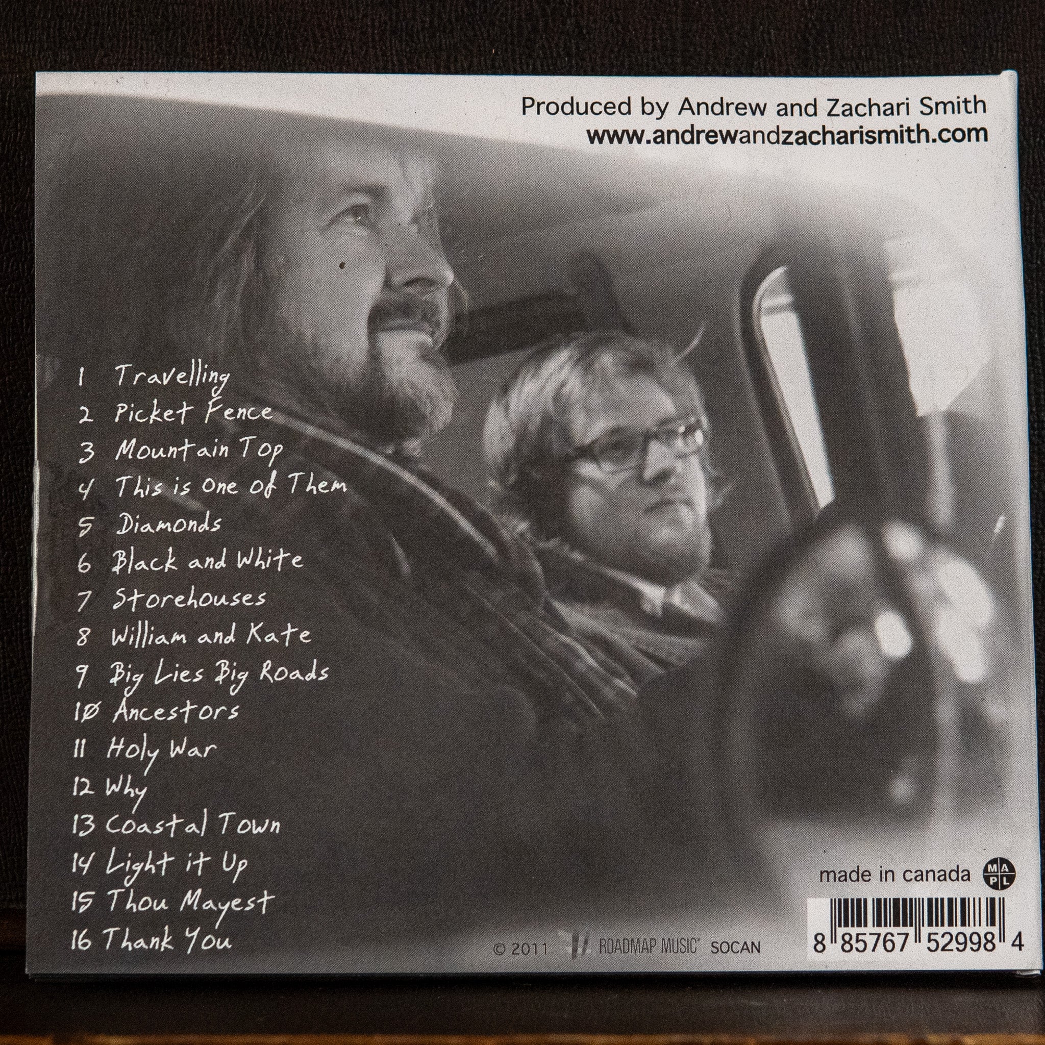Travelling (CD) Andrew and Zachari Smith