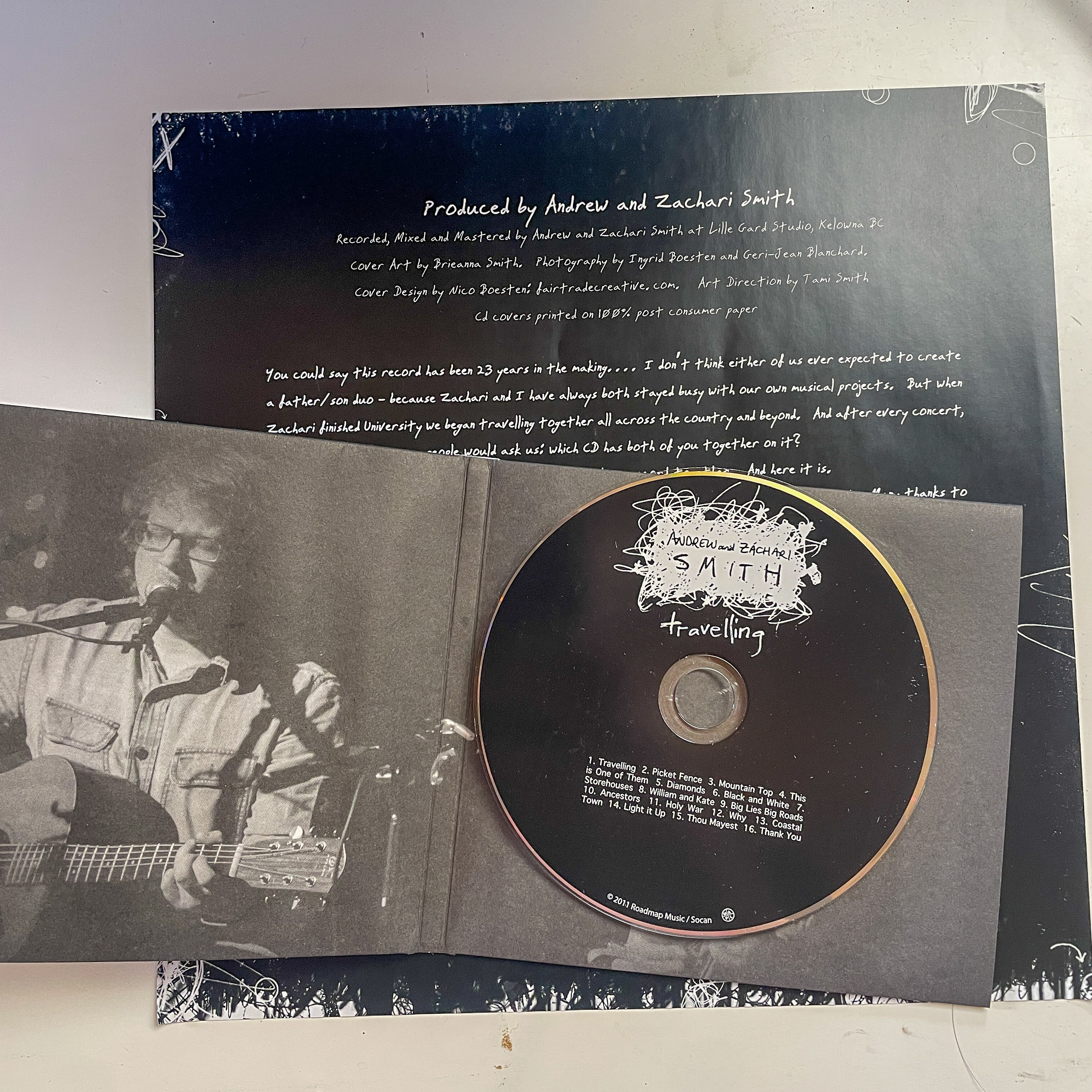 Travelling (CD) Andrew and Zachari Smith